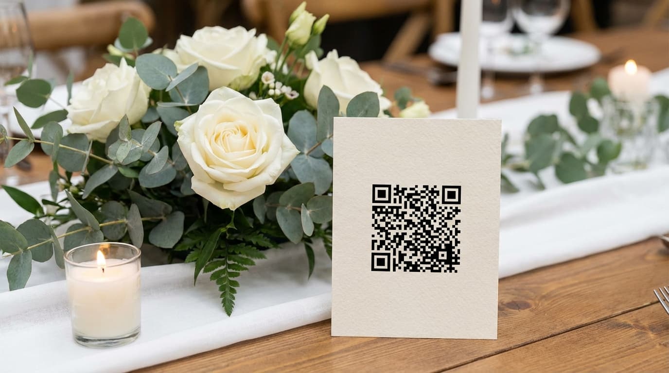 Kody QR na weselu – 4 kreatywne zastosowania (które naprawdę działają)